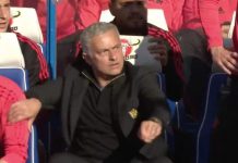 Jose Mourinho held back as Chelsea’s Marco Ianni celebrates late goal in his face