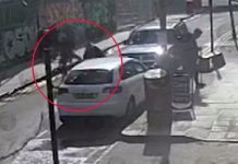 Cyclist in ‘critical condition’ after another rider kicks him off his bike