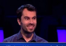 Teacher John Robinson wins £500,000 on Who Wants to be a Millionaire