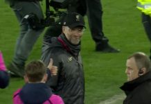 Cheeky Everton ball boy taunts Kop boss after Reds draw at Goodison Park