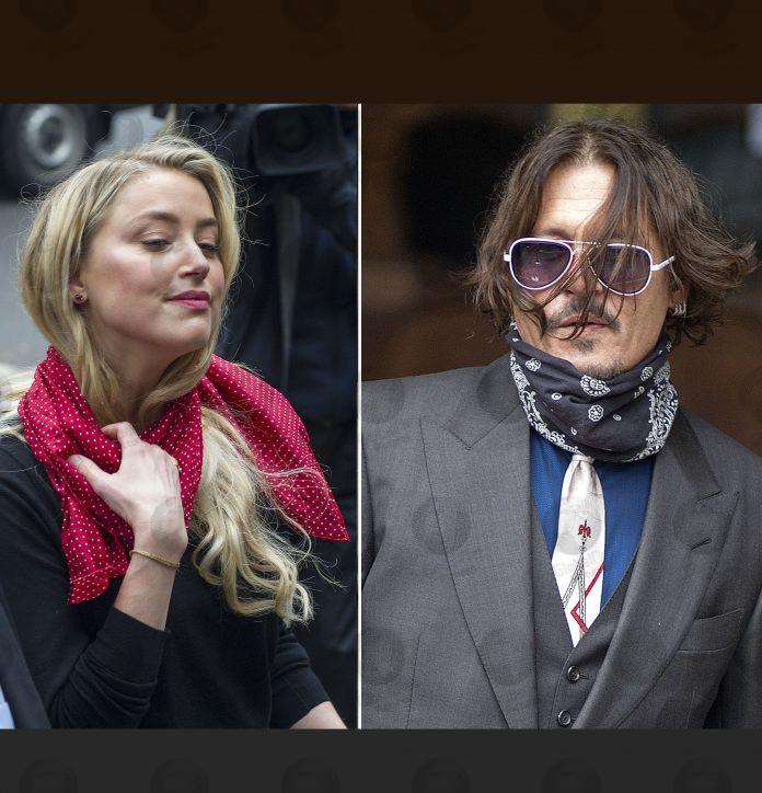 AMBER HEARD ARRIVES TODAY-JOHNNY DEPP V THE SUN-WIFE BEATER CASE