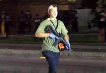 Armed vigilante Kyle Rittenhouse, 17, charged with the first degree homicide of two BLM protesters during Kenosha riots