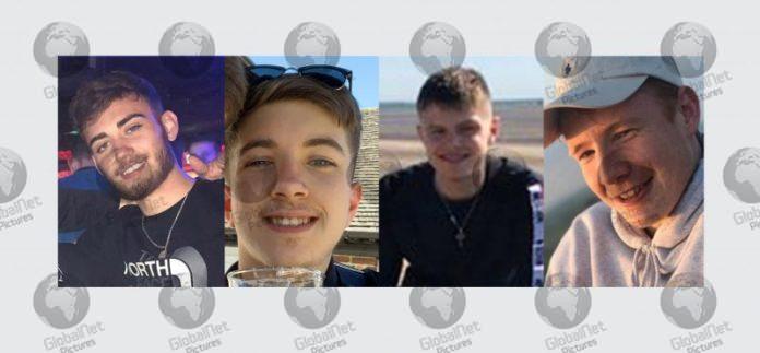 RYAN NELSON-JORDAN RAWLINGS-COREY OWEN-MATTHEW PARKE-FOUR PALS DIE IN FATAL CAR CRASH IN DERRY HILL-WILTSHIRE