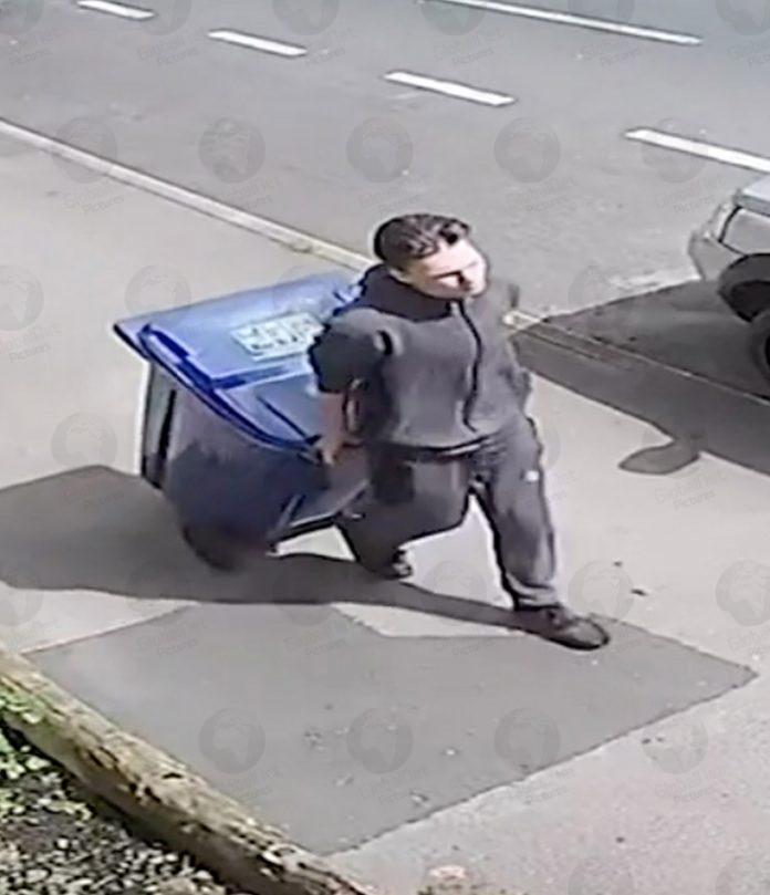 ROCKY MARCIANO PRICE-CCTV-WHEELIE BIN KILLER JAILED FOR LIFE