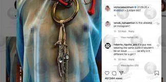 Victoria Beckham flouts Instagram nudity rule posting topless video