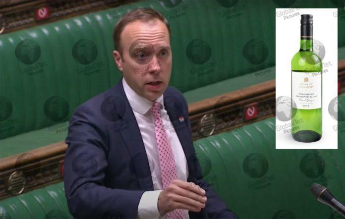 MATT HANCOCK ACCUSED OF BREAKING COVID CURFEW