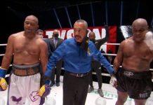 Mike Tyson and Roy Jones Jr’s exhibition fight ends in a draw