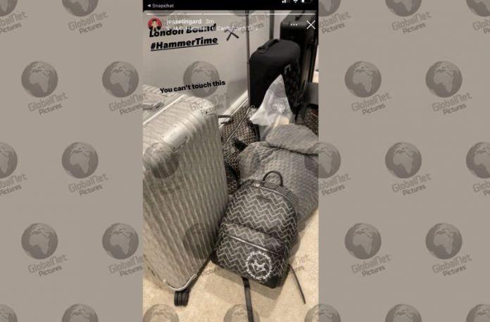 JESSIE LINGARD ON HIS WAY TO WEST HAM