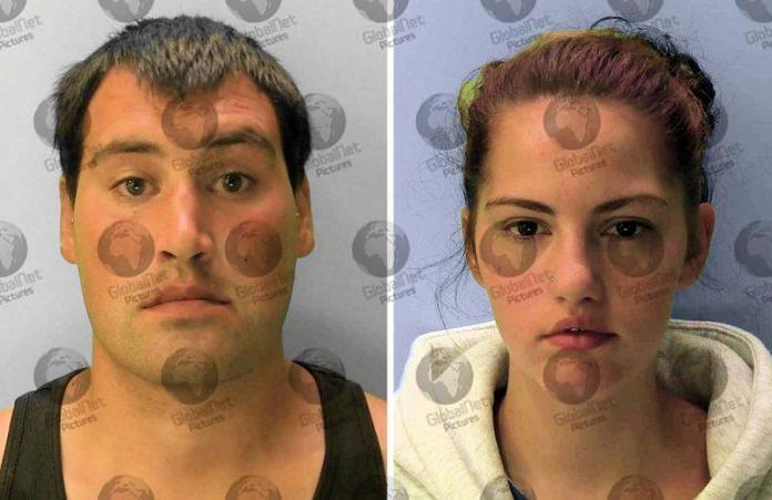 MICHAEL ROE AND TIFFANY TATE MUGSHOTS-GUILTY OVER MURDER OF BABY HOLLY ROE