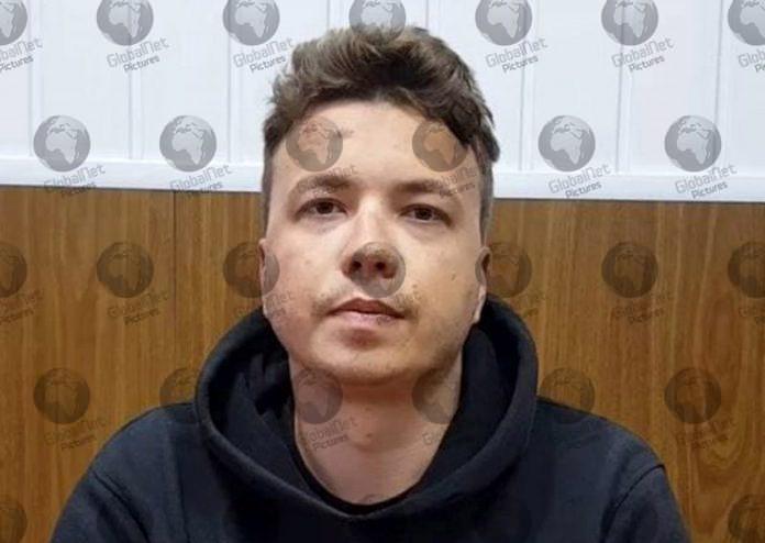 Roman Protasevich- Arrested Belarusian opposition blogger, who was on the diverted Ryanair flight, says he is cooperating and admitting to charges of organizing protests in this video circulated by state TV channels