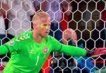 England face punishment for the laser pen shone in Kasper Schmeichel’s face, booing the Danish national anthem and setting off fireworks