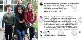 The Princess of Wales apologises for posting doctored Happy Mother’s Day family photo